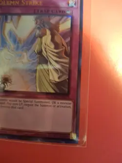 Solemn Strike 1st Ed Prismatic Ultra Rare (PUR) RA02-EN079 Yu-Gi-Oh! NM - Image 2