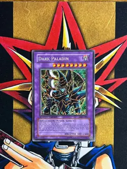 DMG-001 Dark Paladin Secret Rare Limited Edition LP Yugioh Card - Image 1