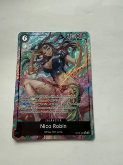 One Piece Card Game Nico Robin (Alternate Art) OP12-087 SR English - Image 1