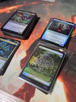 Magic the gathering Marvel’s Spider-man Bulk MTG (~85 cards, 48C, 22U, 7R, 13 L) - Image 2