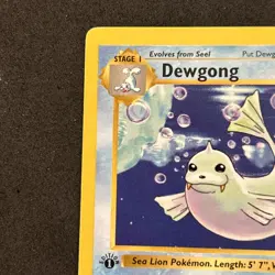 Dewgong 25/102 Base Set (Shadowless) Regular 1st Edition Card Never Played ￼ - Image 3