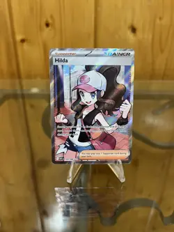 Hilda 164/086 Full Art Ultra Rare White Flare Pokemon TCG Trainer Card - Image 1