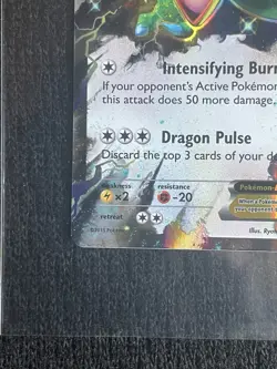 Pokemon TCG Rayquaza EX Ultra Rare Card 75/108 XY: Roaring Skies - Image 5