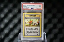 2000 Pokemon ROCKET DIGGER TRAINER CARD 1ST EDITION #75 PSA 9 - Image 1