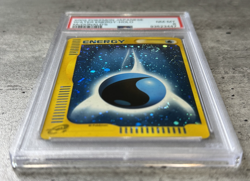 Pokemon Card Japanese Water Energy Holo PSA 8 NM-Mint, E-Reader McDonald's 2002 - Image 3