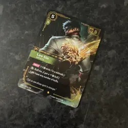 RIFTBOUND CARD LEAGUE OF LEGENDS Alt Art: Lee Sin - Ascetic OGN 078a - Image 5