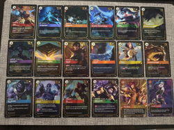 Riftbound: League Of Legends Tcg 11 Card Lot. All Rare Foil Cards! - Image 1