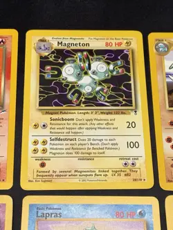 Vintage WOTC Rare Pokemon Card Lot - Neo Genesis, Fossil, Base Set - 1999 MP/HP - Image 3