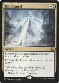 Pest Control M Outlaws of Thunder Junction: The Big Score 22 - LP MTG - Image 1