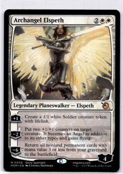 Archangel Elspeth Regular NM MTG - Image 1