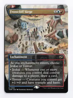 Frostcliff Siege (Borderless) 0385 (R) MTG Tarkir: Dragonstorm (TDM) (EN) - Image 1