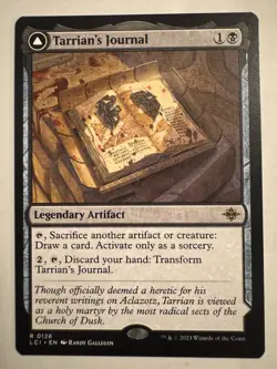1x Tarrian's Journal // The Tomb of Aclazotz MTG The Lost Caverns of Ixalan NM M - Image 1