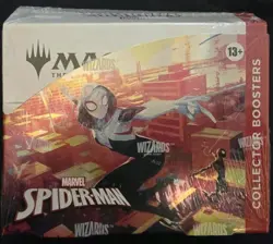 Magic the Gathering MTG Marvel Spider-Man Collector Booster Box Factory Sealed - Image 1