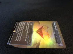 Chaos Emerald / Lotus Petal (Yellow, Foil, NM/M) Sonic Secret Lair Drop - Image 2