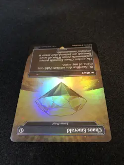 Chaos Emerald / Lotus Petal (Yellow, Foil, NM/M) Sonic Secret Lair Drop - Image 5