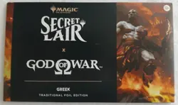MTG God of War: Greek, Foil, New/Sealed, Secret Lair Drop (In Hand) - Image 1