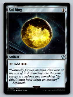 Sol Ring U 0357 Final Fantasy Regular - Image 1