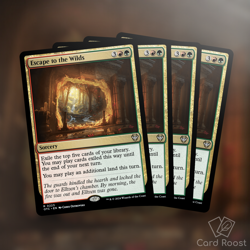MTG x4 Escape to the Wilds 0223 Commander: Outlaws of Thunder Junction OTC - Image 1