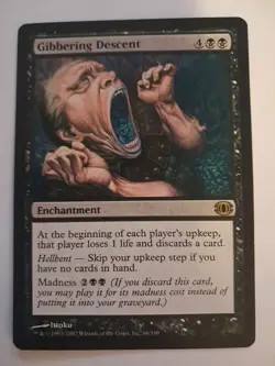 Gibbering Descent LP Magic the Gathering Future Sight MTG - Image 1