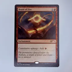 Braid of Fire (1247) Secret Lair Drop MTG NM - Image 1