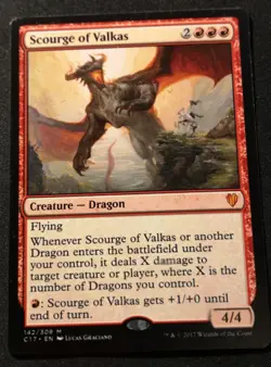 Scourge Of Valkas - C17 - MTG - EN - NM - 142/309 - Image 1