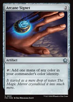 MTG ** FOIL ** Arcane Signet - Foundations - Image 1