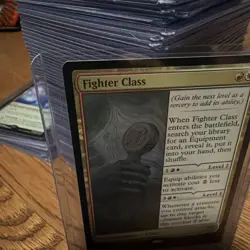 MtG Fighter Class 222/281 Adventures in the Forgotten Realms Regular Rare - Image 2