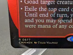 Grenzo, Havoc Raiser (Borderless) Commander Masters Foil - Image 2