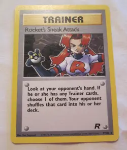 Pokemon Team Rocket Trainer Rocket's Sneak Attack - Image 1
