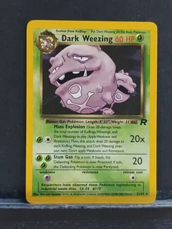 Dark Weezing 31/82; 2000 Team Rocket; Pokemon - Image 1