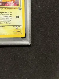 Pokemon TCG Birthday Pikachu WOTC Black Star Promo PSA 8 - Image 5