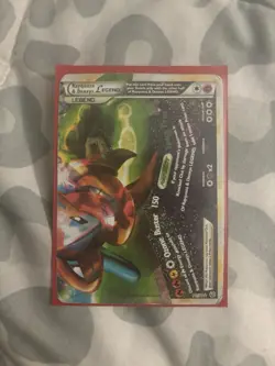 Pokemon Rayquaza and Deoxys Legend Card Top and Bottom NEGOTIABLE - Image 3