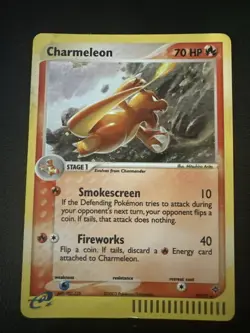 Pokemon TCG Charmeleon EX Dragon 99/97 Holo Secret Rare - Image 1