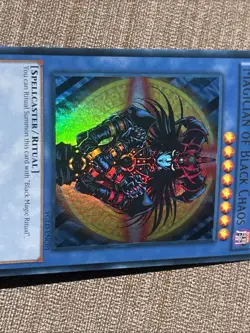 Yugioh Magician of Black Chaos YGLD-ENC01 Ultra Rare NM Near Mint CARD 1996 - Image 4