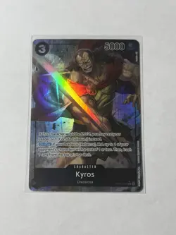One Piece Card Game Kyros Alt Art OP04 082 Kingdom Of Intrigue NM/M English - Image 1