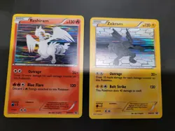 2011 Pokemon TCG Black Star Promo - Reshiram BW004 Zekrom BW005 - Image 1