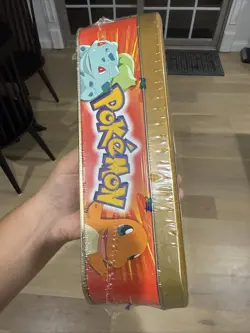 Vintage Pokemon Topps 1999 TV Animated Edition Meowth Tin SEALED Rare - Image 5