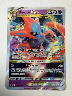 Deoxys VSTAR Promo SWSH: Sword & Shield Promo Pokemon SWSH268 NM - Image 1