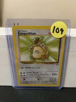 Pokemon TCG Kangaskhan Base Set 2 26/130 Regular Unlimited Rare LP - Image 3