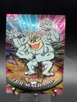 Pokemon Machamp #68 Topps 2000 Chrome - Image 1