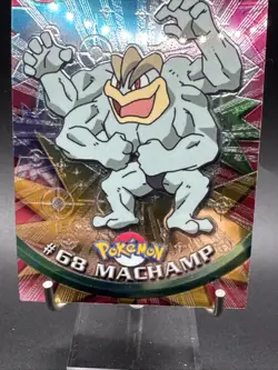 Pokemon Machamp #68 Topps 2000 Chrome - Image 4