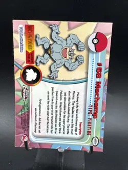 Pokemon Machamp #68 Topps 2000 Chrome - Image 5