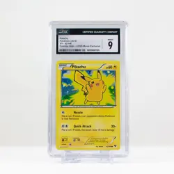 Pokemon Pikachu Cosmos Holo XY #42/146 Lego Movie Promo 2014 - CGC 9 Mint - Image 2