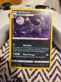 Pokemon Umbreon SWSH129 Promo Holo Rare - Image 1