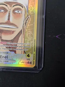 Enel OP05-098 Alt Art Leader One Piece Card Game English NM Parallel - Image 2