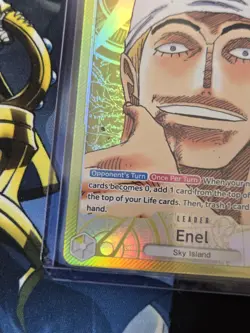 Enel OP05-098 Alt Art Leader One Piece Card Game English NM Parallel - Image 3