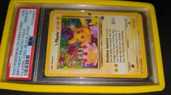 Holo Bleed 2021 Pokemon Pikachu Holo Black Star #24 Birthday Celebrations PSA 10 - Image 5
