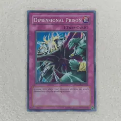 YuGiOh Dimensional Prison WC08-EN003 World Championship 2008 Super Rare Card - Image 1