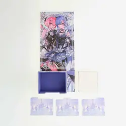 RE ZERO Mana Moon Yugioh RE:LABYRINTH DICEWINDER DECK BOX Rem Ram Emilia - Image 1