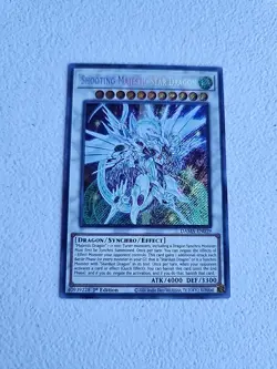 Yugioh Shooting Majestic Star Dragon DAMA-EN039 (Secret Rare) 1st Edition #Y133 - Image 1